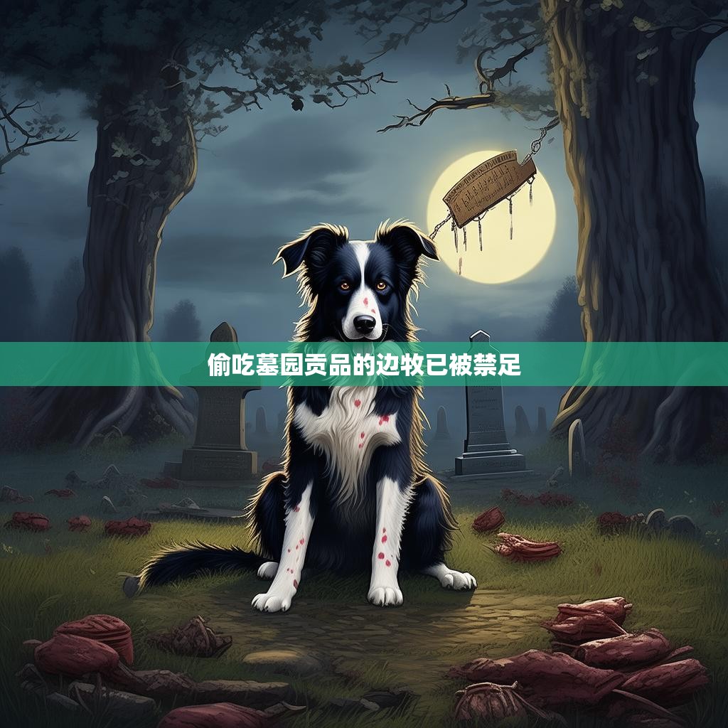被禁足的边牧