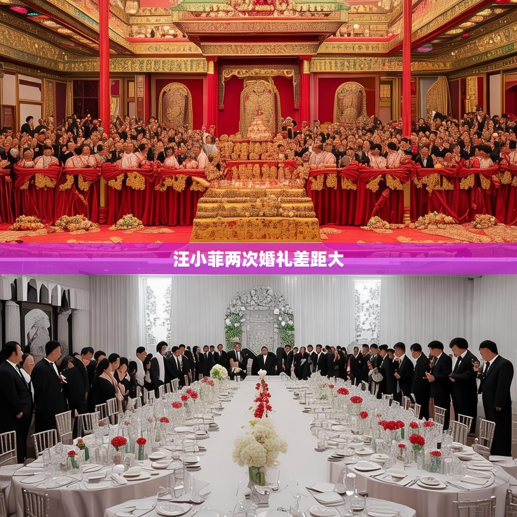 汪小菲两次婚礼差距大