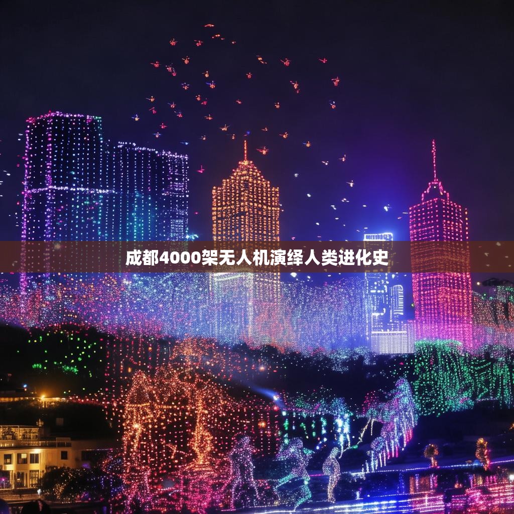 无人机表演的精彩瞬间