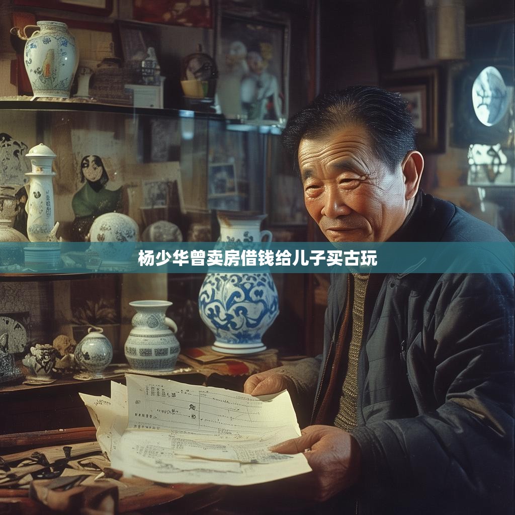 杨少华曾卖房借钱给儿子买古玩