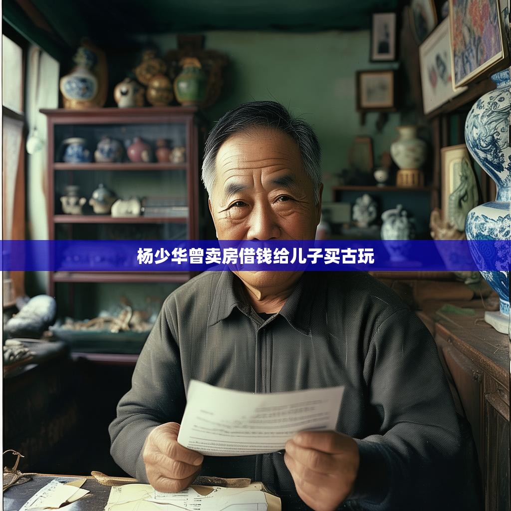 杨少华曾卖房借钱给儿子买古玩