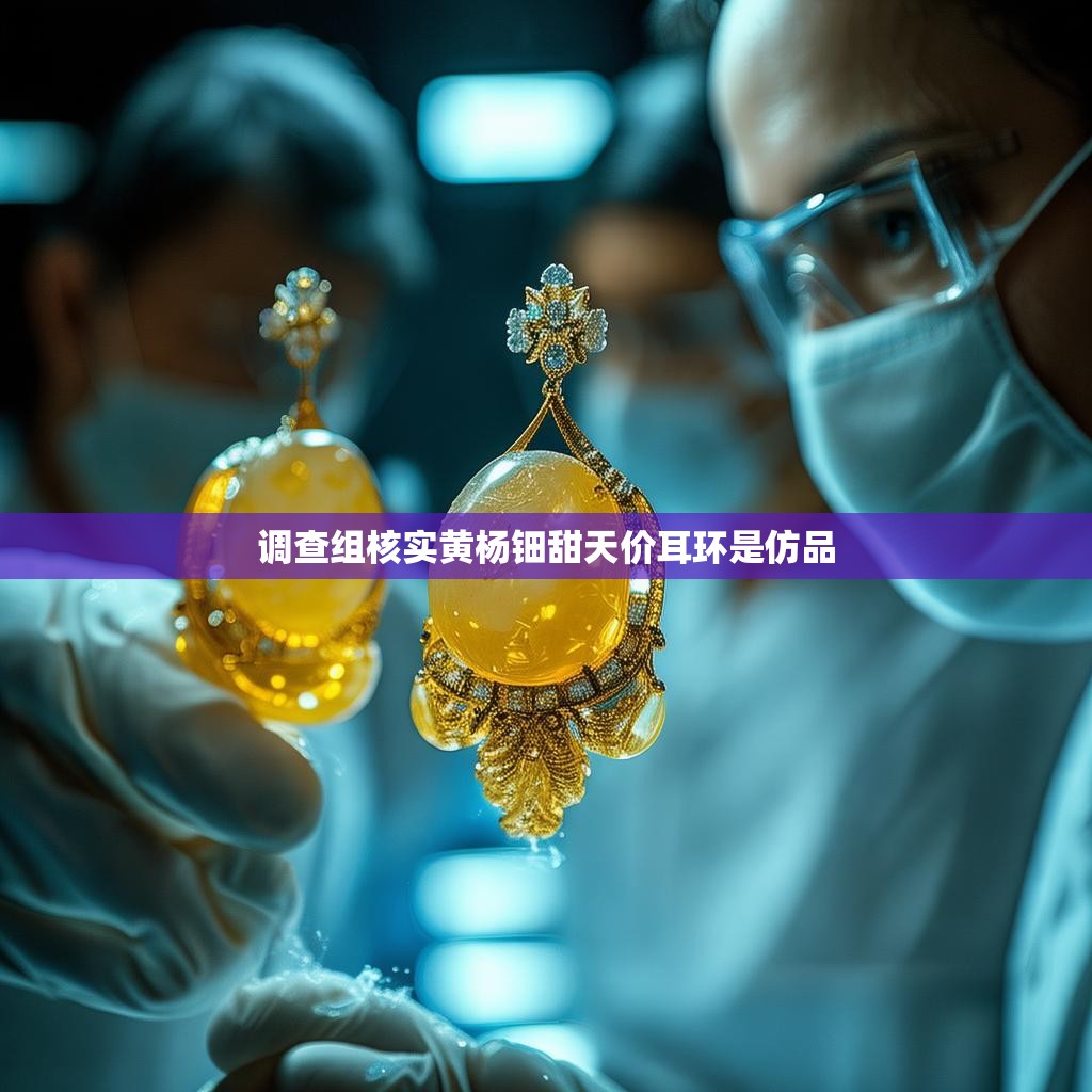 黄杨钿甜天价耳环仿品对比图